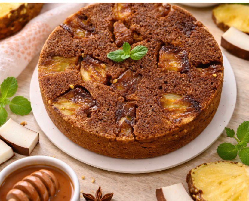 Brown Butter Pineapple Cake