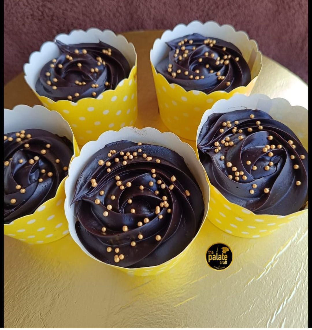 Eggless Chocolate Truffle Cup Cakes (3 Pcs)