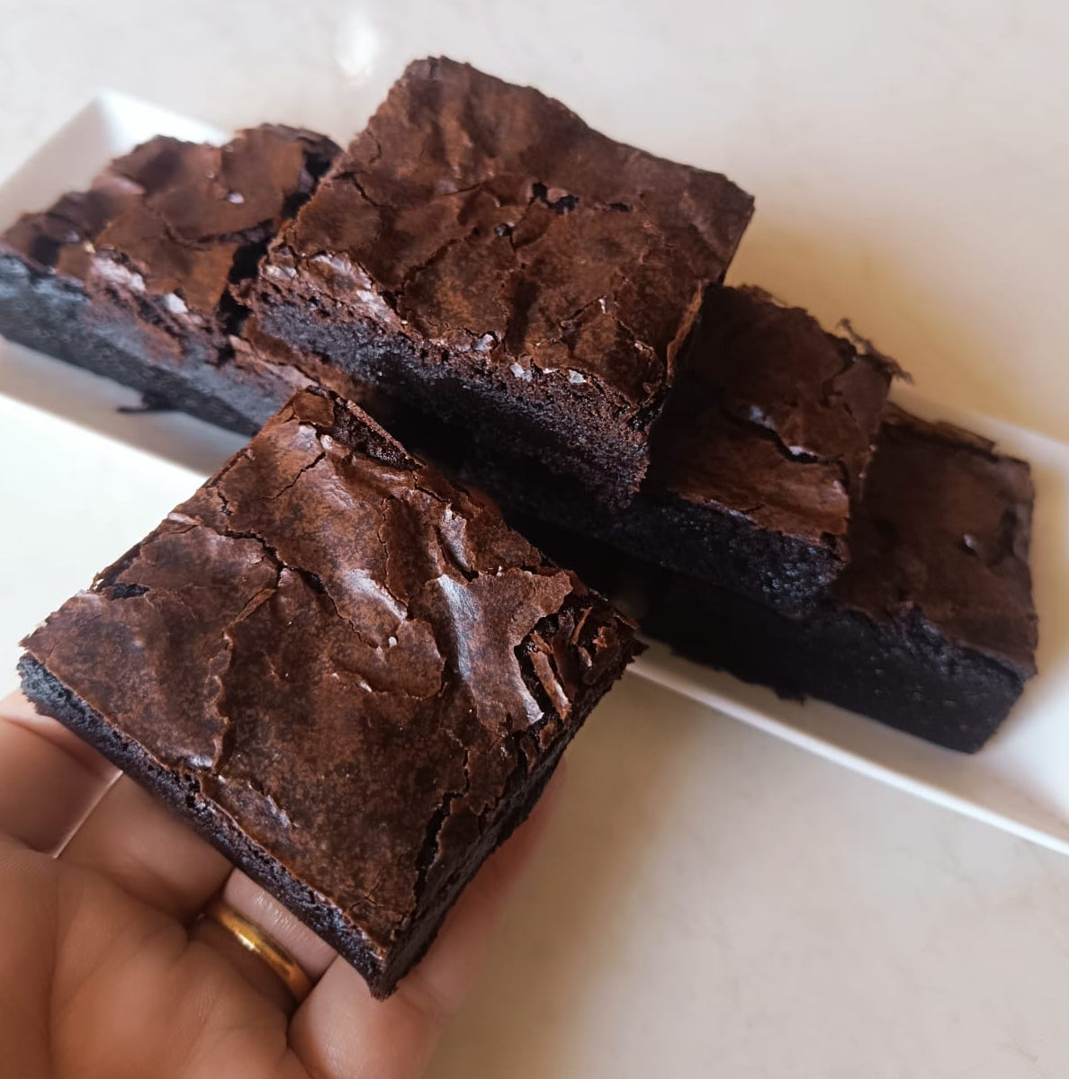 Eggless Brownie (2 Pcs )