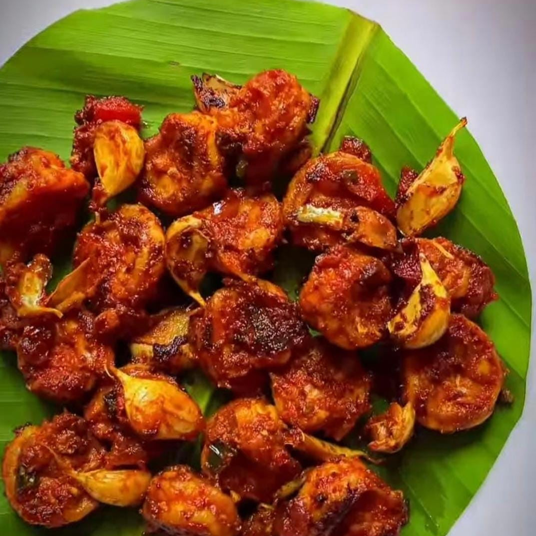 Variety of Prawns