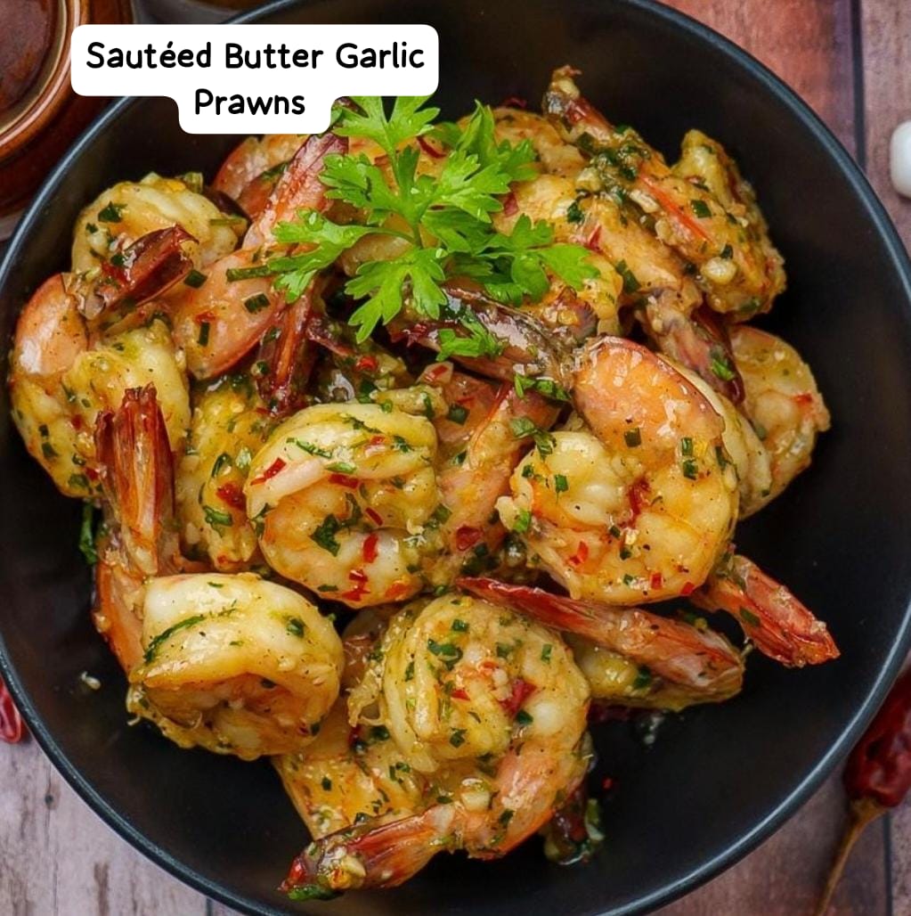 Variety of Prawns