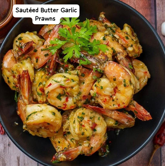 Variety of Prawns