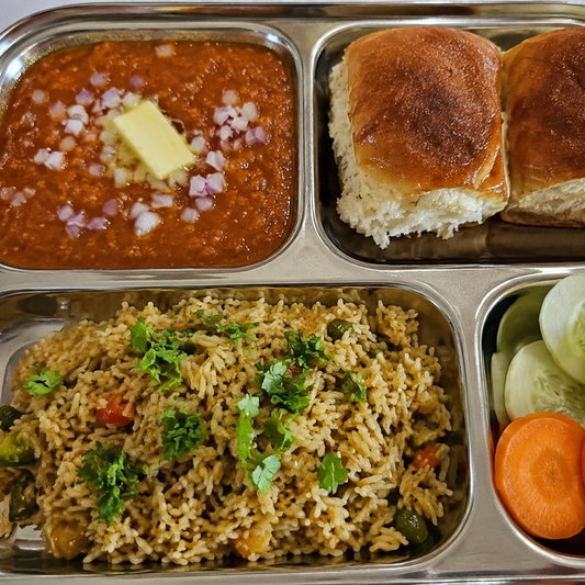 Pav Bhaji Thali