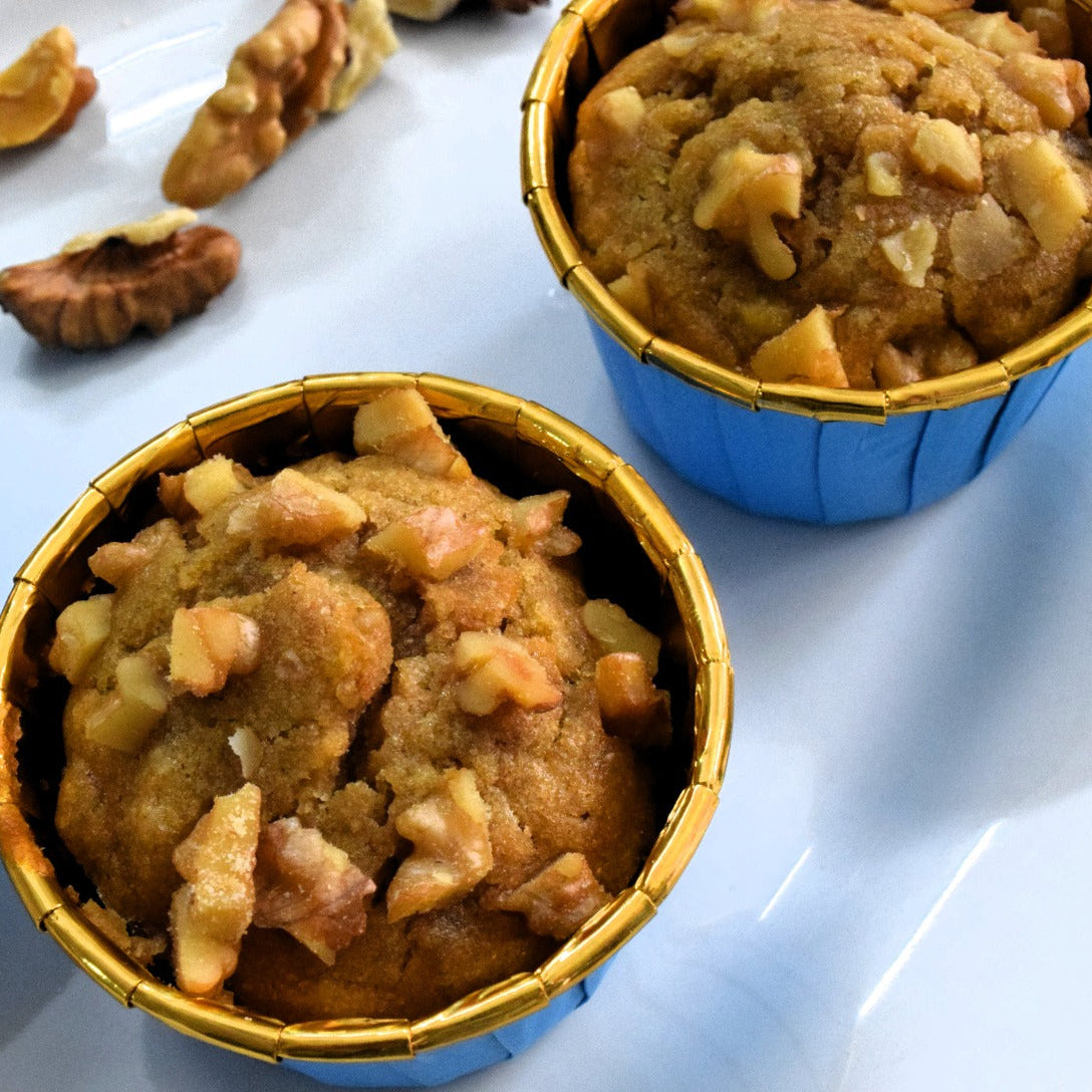 Banana Walnut Muffins