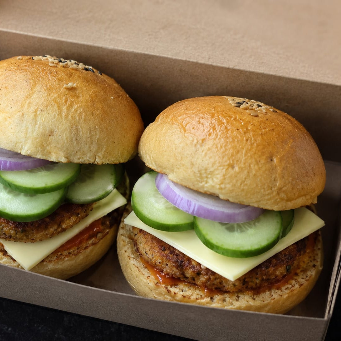 Chicken Burger in Wheat Bun