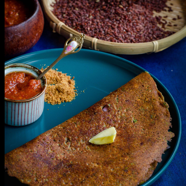Traditional Red Rice  Batter