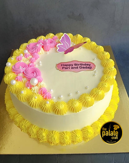 Eggless Rasmalai Cake