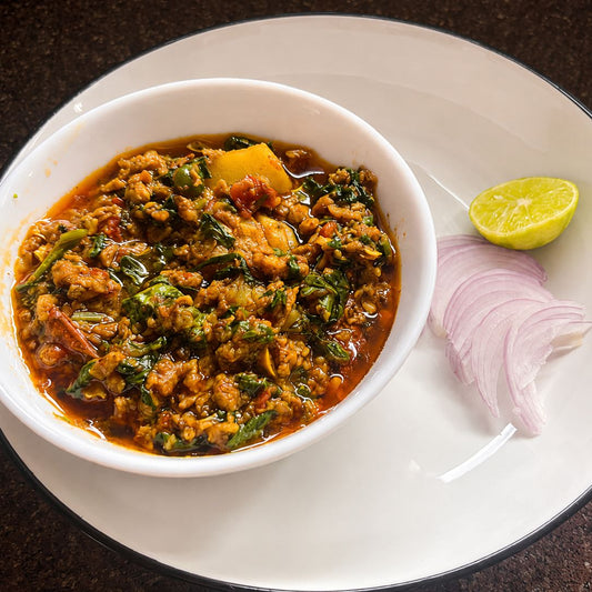 Mutton Keema with 2 Ghee Paratha