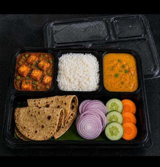 Matar Paneer Full Thali