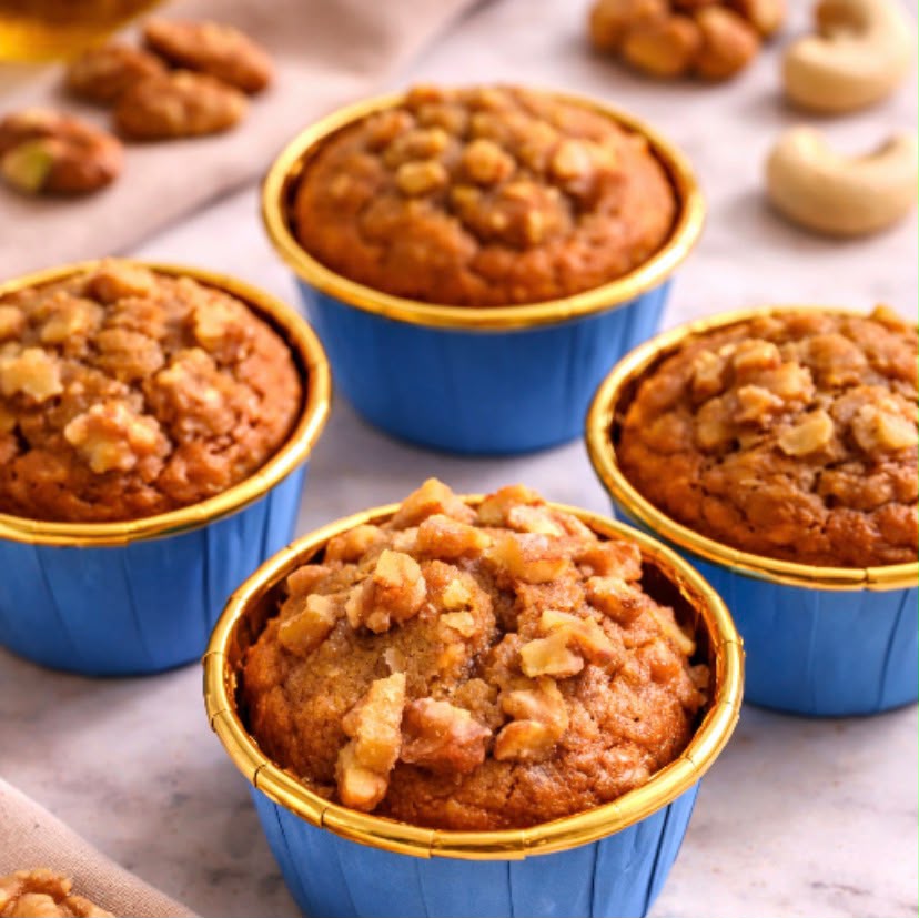 Banana Walnut Muffins