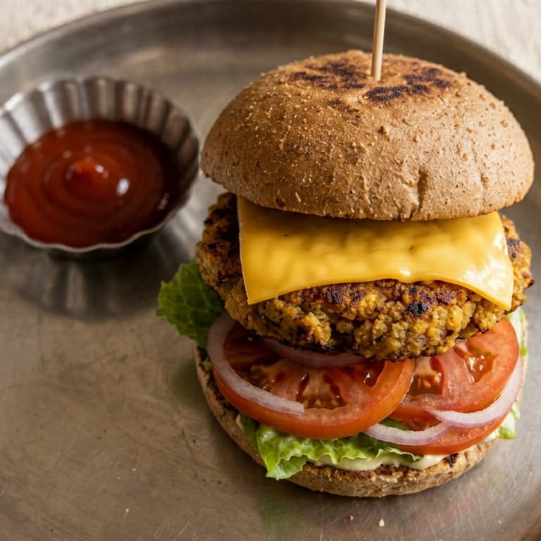 Paneer / Chicken Burger