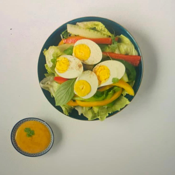 Egg classic salad( 500ml)