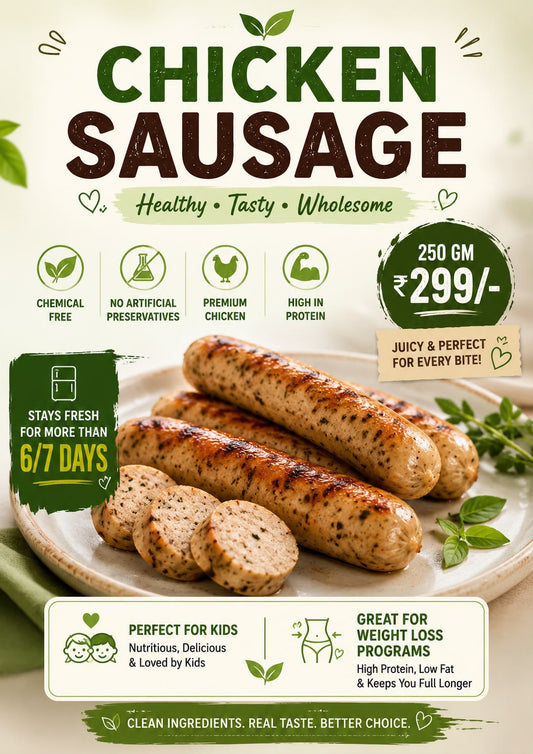 Chicken sausages (250 gms)