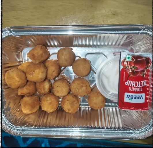 Chicken  popcorn (20 pcs)