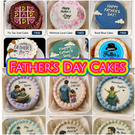Father's day Bento Cakes