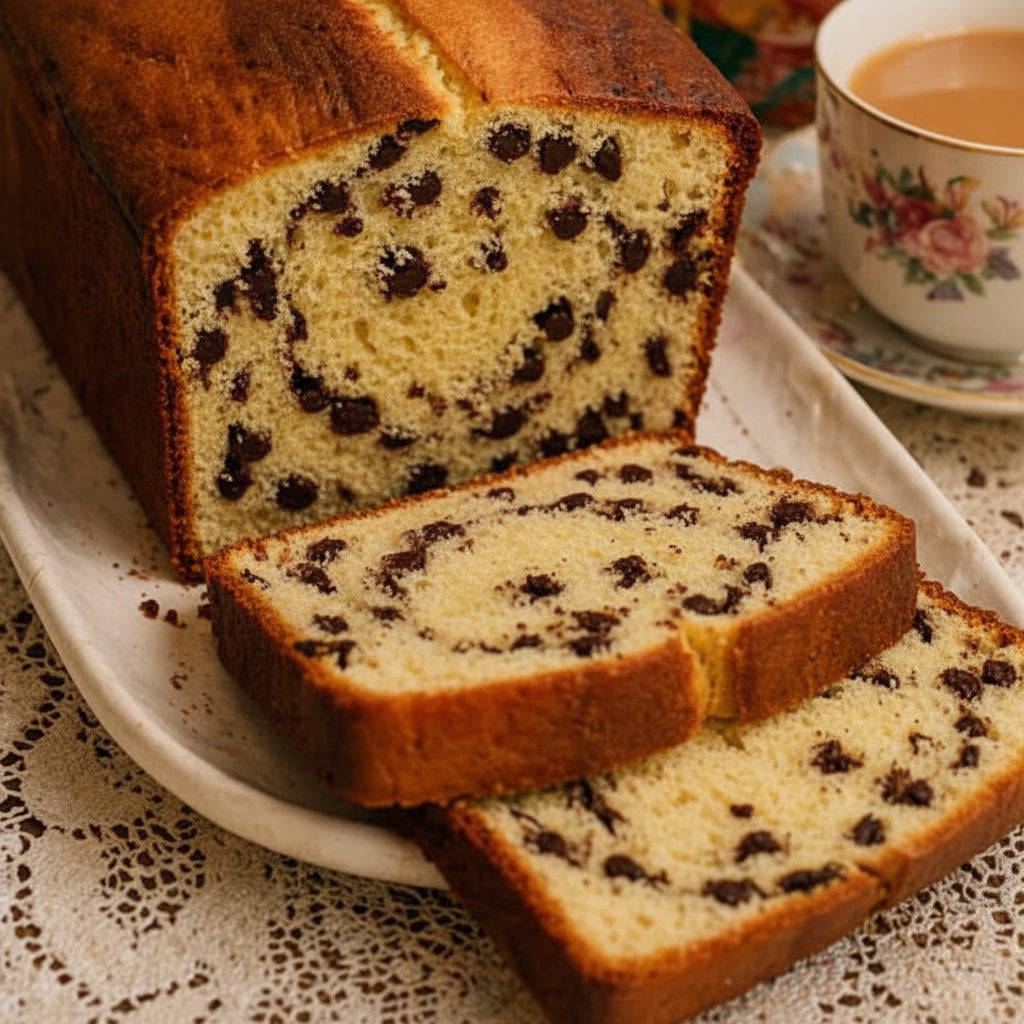 Whole Wheat Choco chip Loaf Cake (350gms)