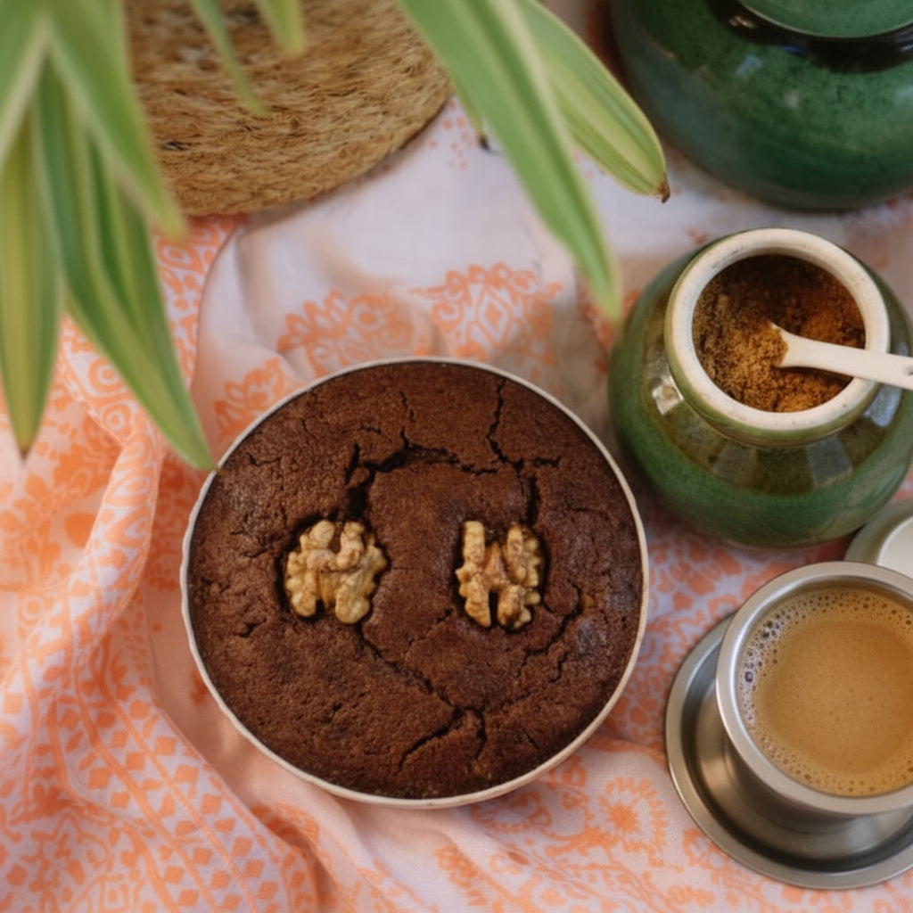 Filter Coffee and walnut cake (250gm)