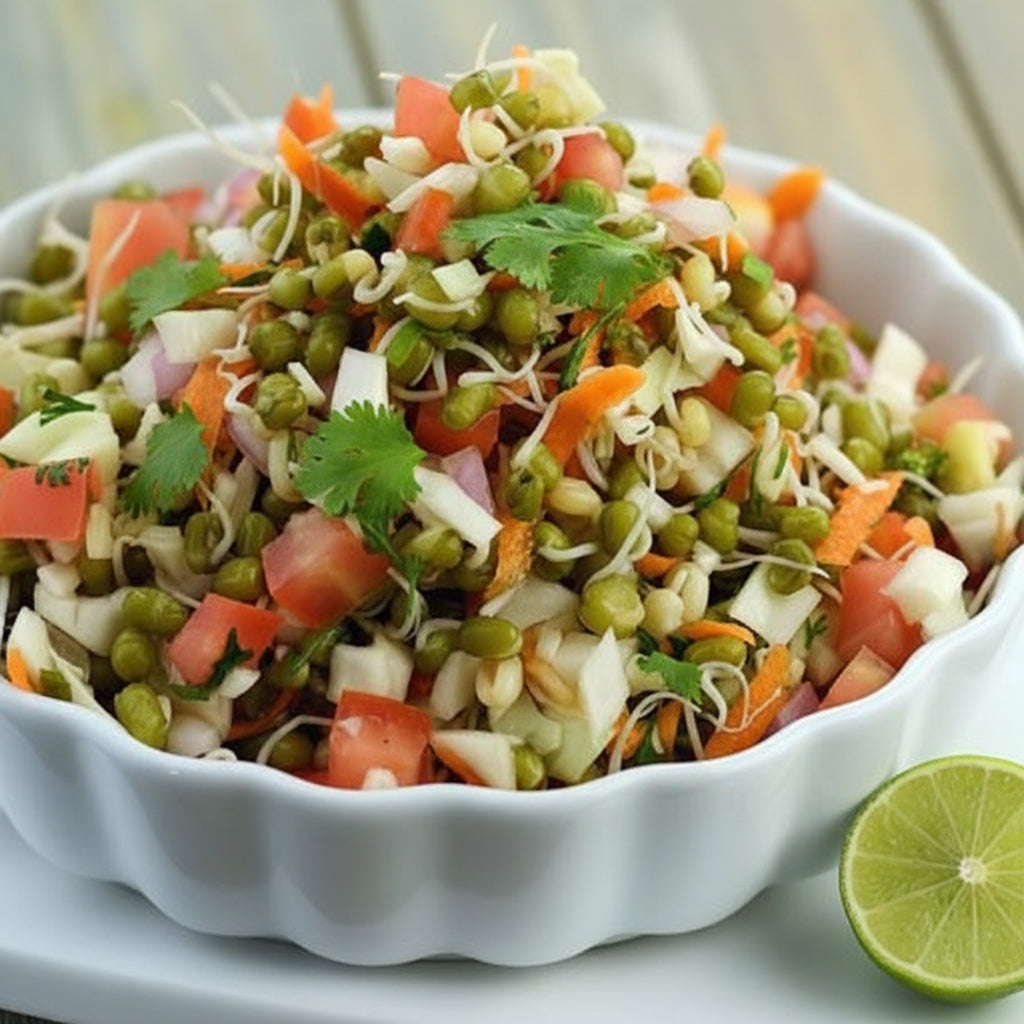 Green Moong Apple Salad (500ml)