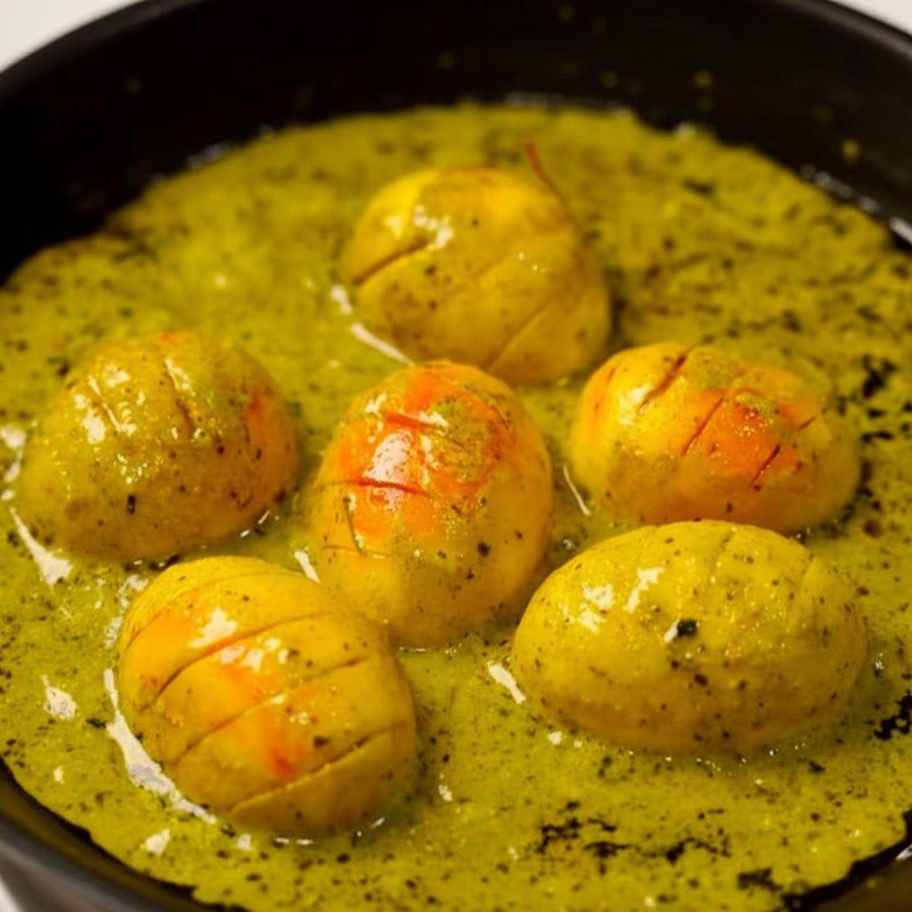 Afghani Egg Curry with 2 Chapati (400ml)