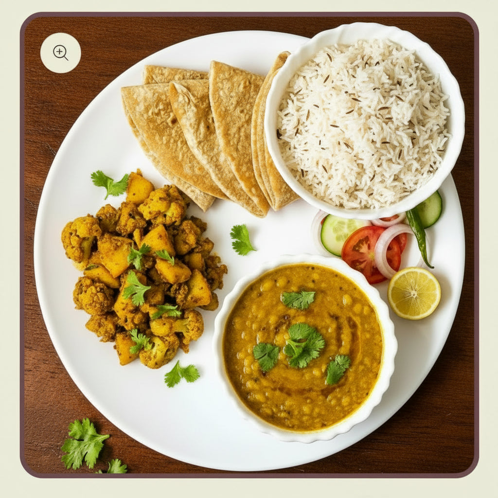 Veg Thali by Jayashree