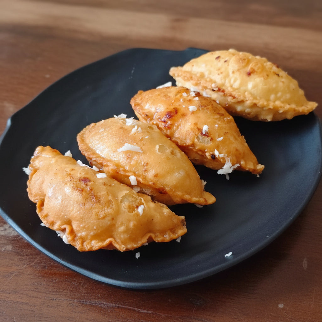 Dry Fruit Mawa Coconut Ghujiya