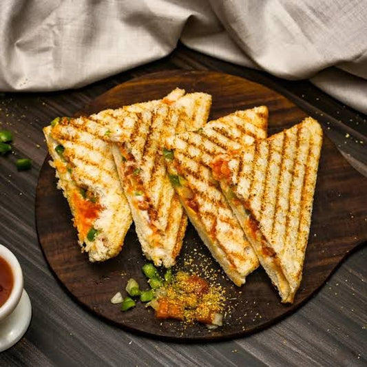 Whole Wheat Paneer grilled sandwiches(2 pcs)