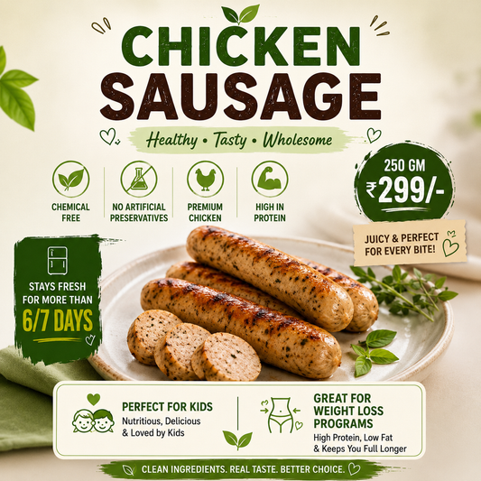 Chicken sausages (250 gms)